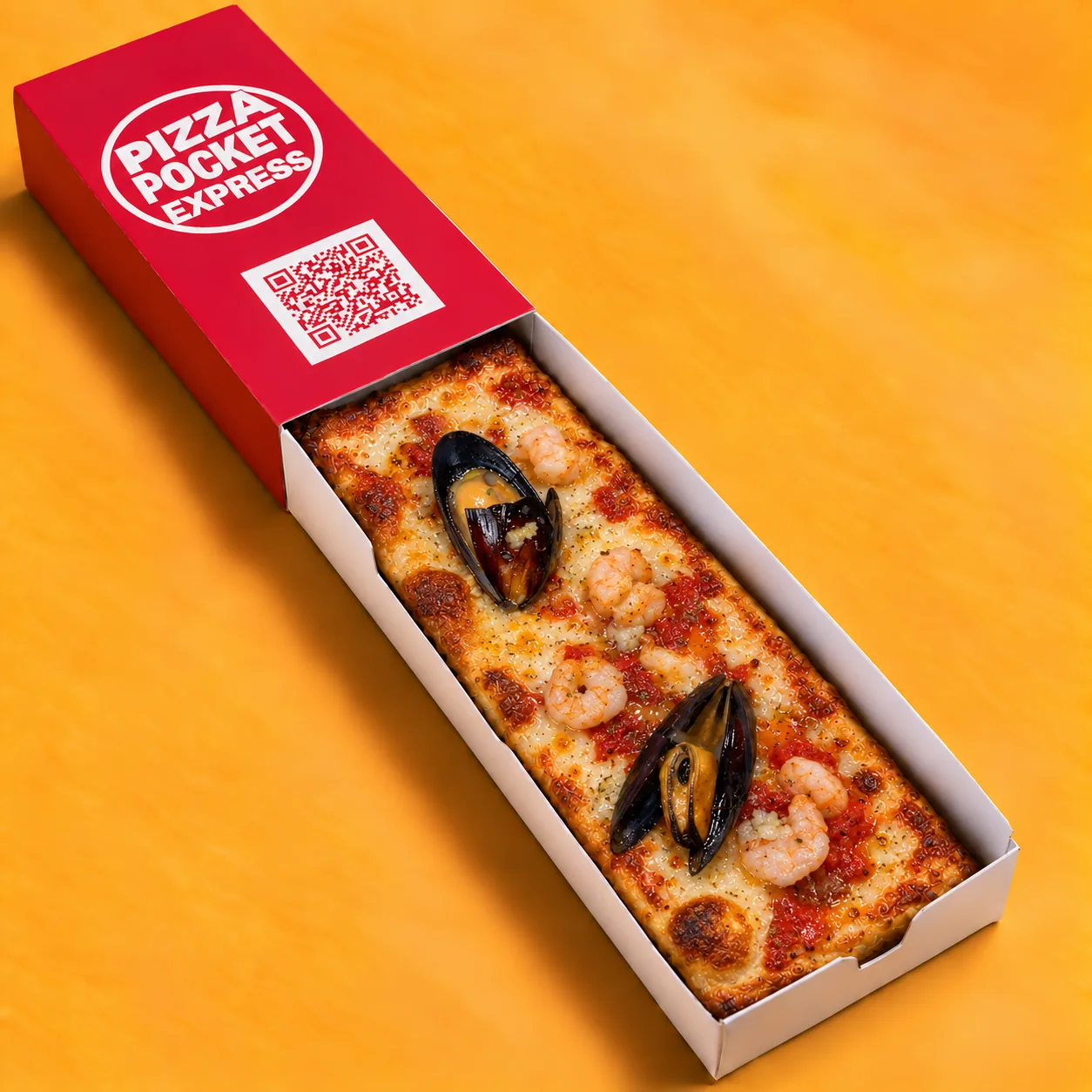 Pocket Frutti di Mare en su caja