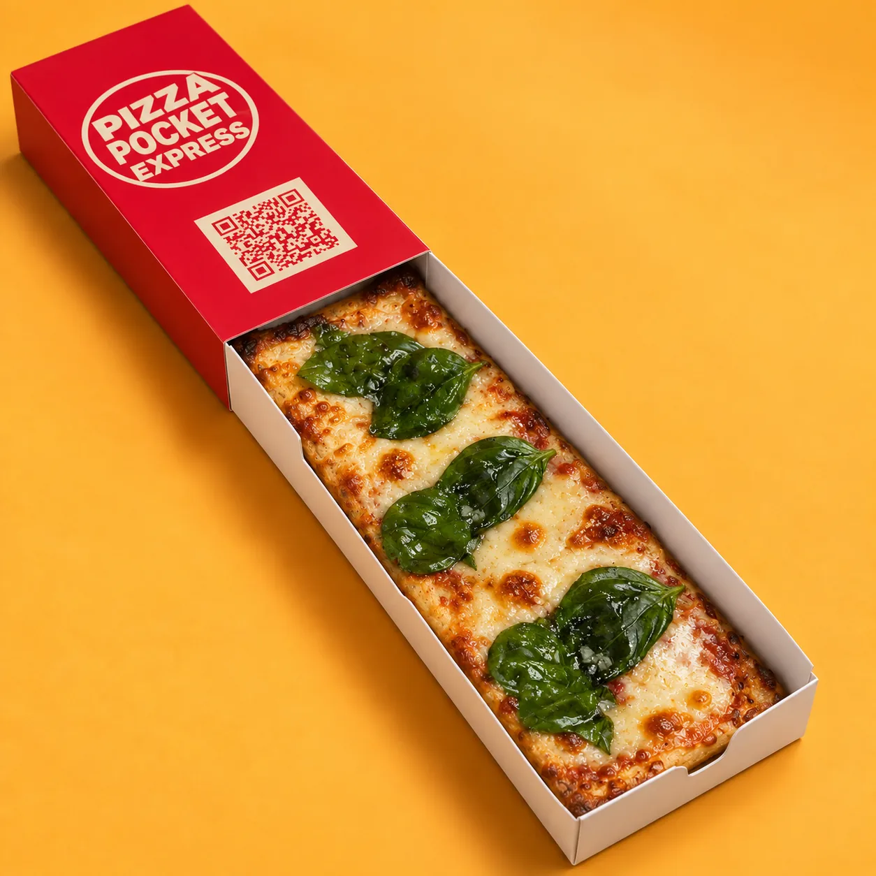Pocket Margherita en su caja